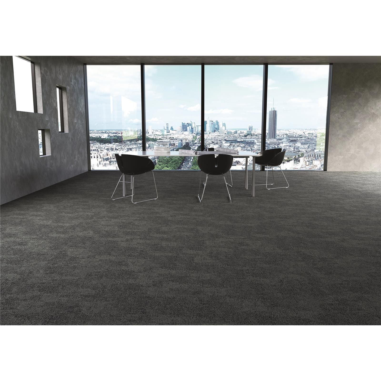 Teppichboden INFLOOR-GIRLOON Challenge Schlinge Orange 700 gemustert - Rollenbreite 400 cm