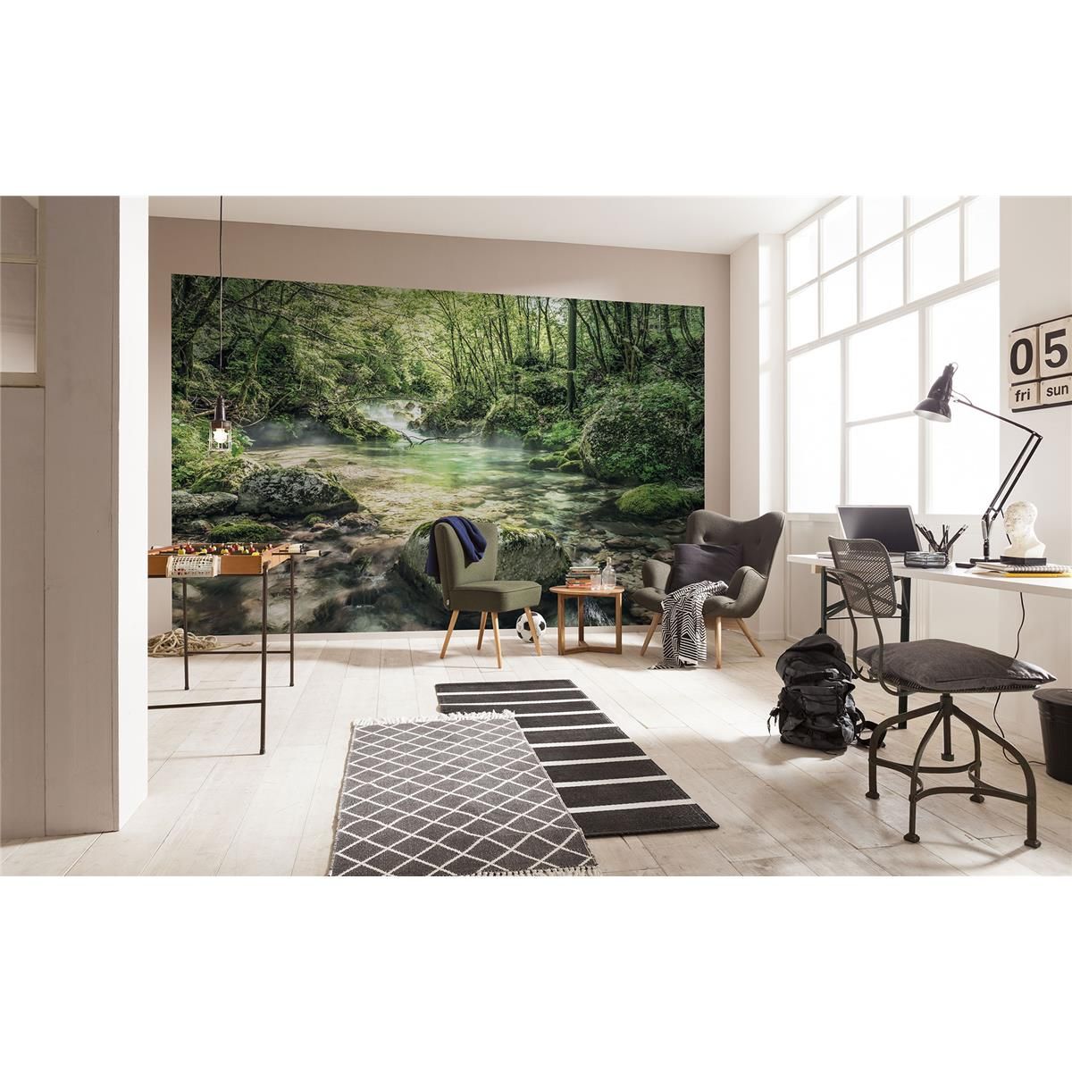 Vlies Fototapete - Tranquil Pool - Größe 400 x 250 cm