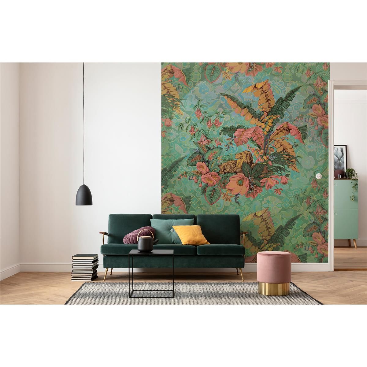 Vlies Fototapete - Orient Rosé - Größe 200 x 270 cm