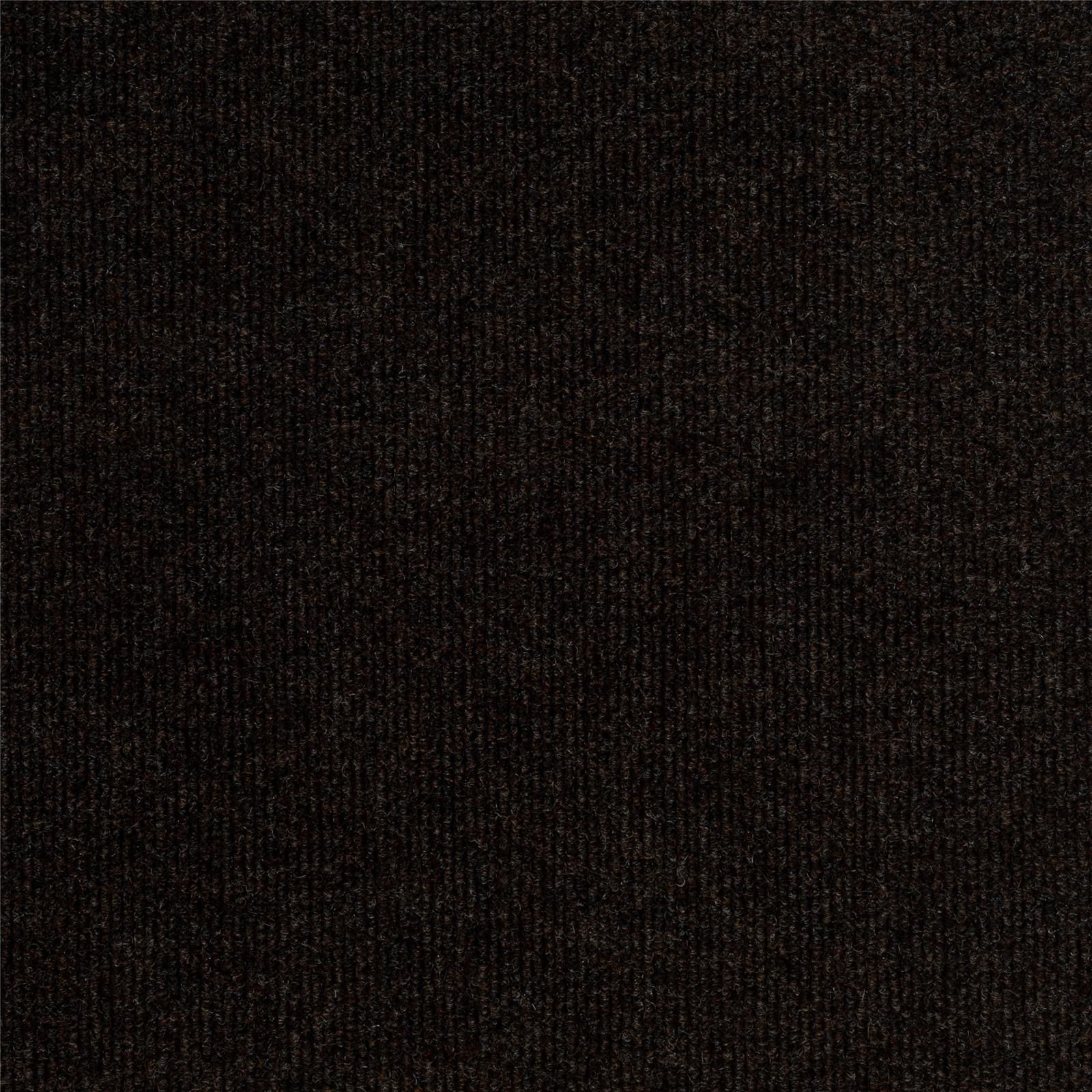 Teppichfliesen 50 x 50 cm TREND SL Grobcord-Rippe Braun 800 uni