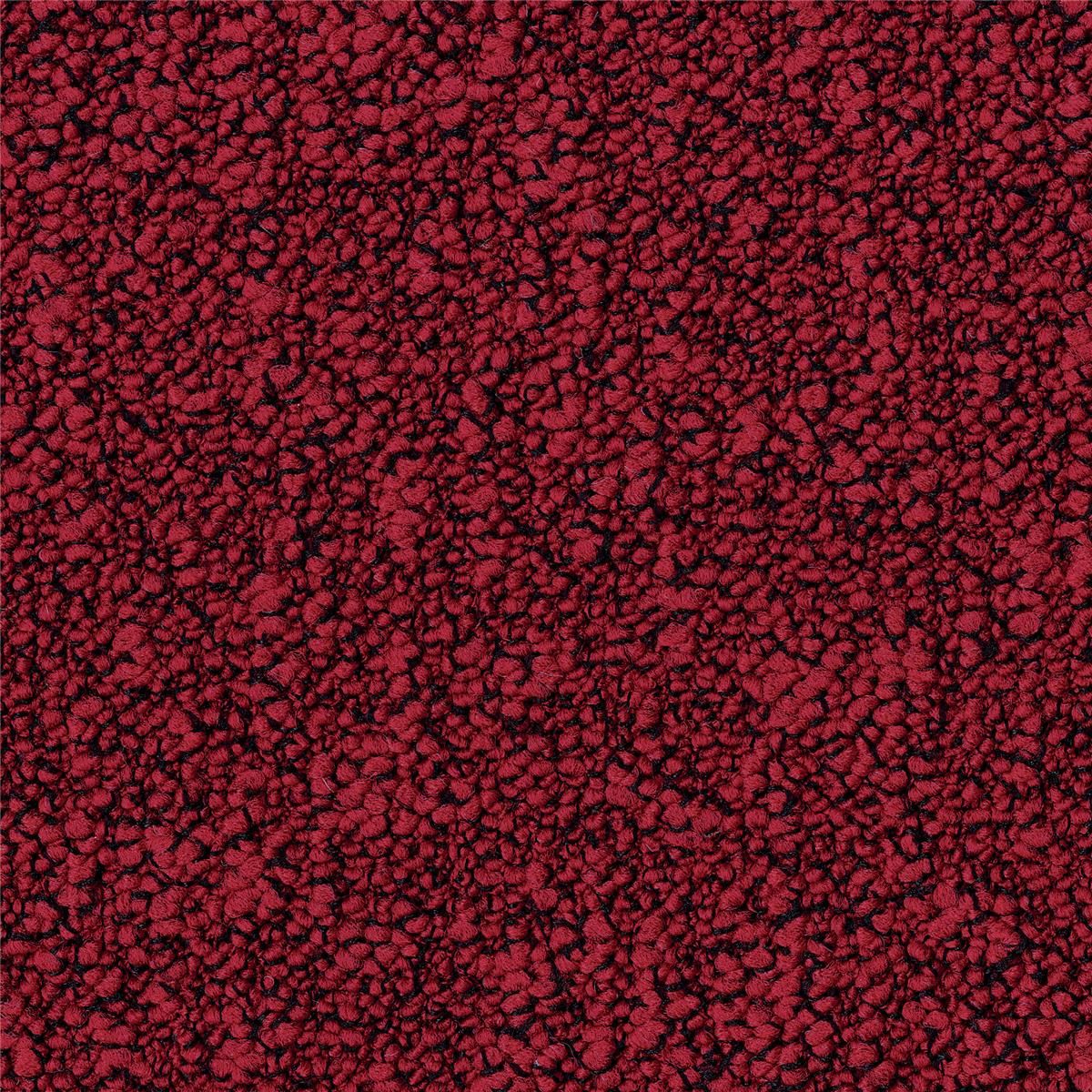 Teppichfliesen 50 x 50 cm Schlinge strukturiert Fields B751 4301 Rot Allover