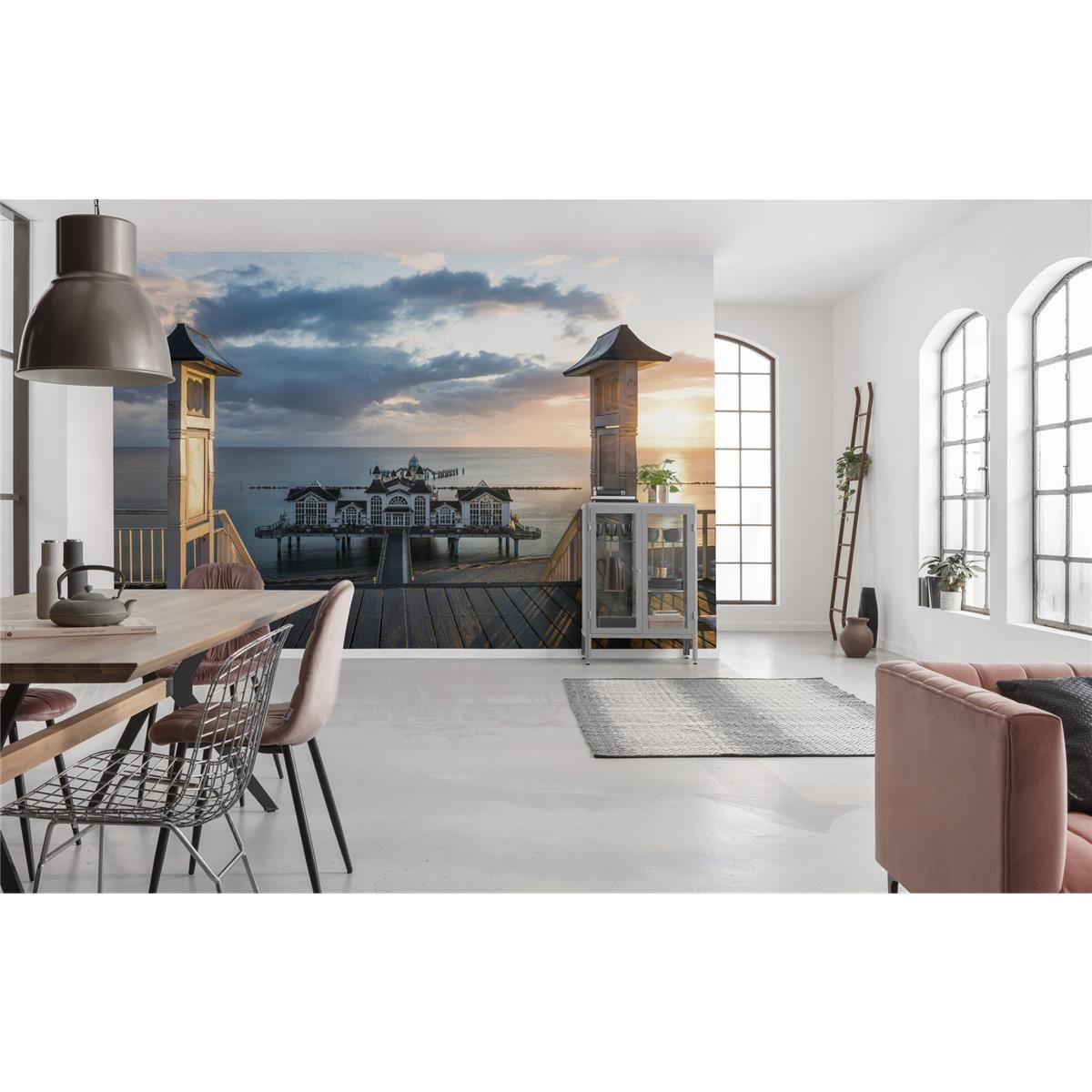 Vlies Fototapete - Magisches Sellin - Größe 450 x 280 cm