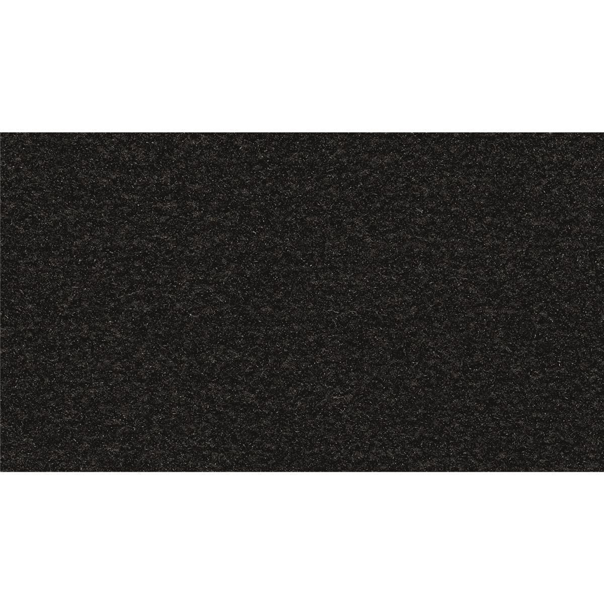 Sauberlauf Schwarz 36.01 mit Rand - Rollenbreite 100 cm