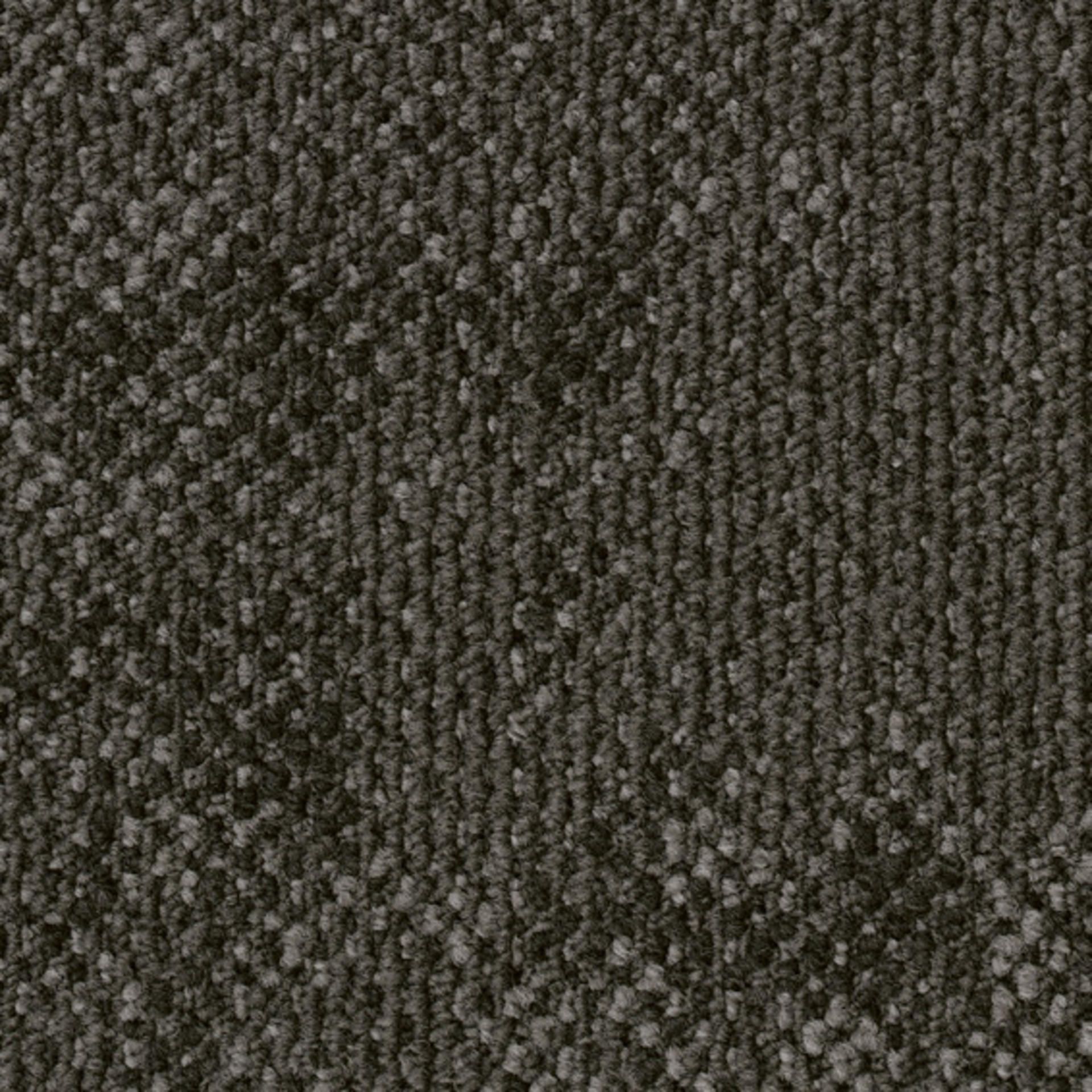 Teppichfliesen Schwarz 9024 Schlinge strukturiert 50 x 50 cm Grezzo AB64 Desso