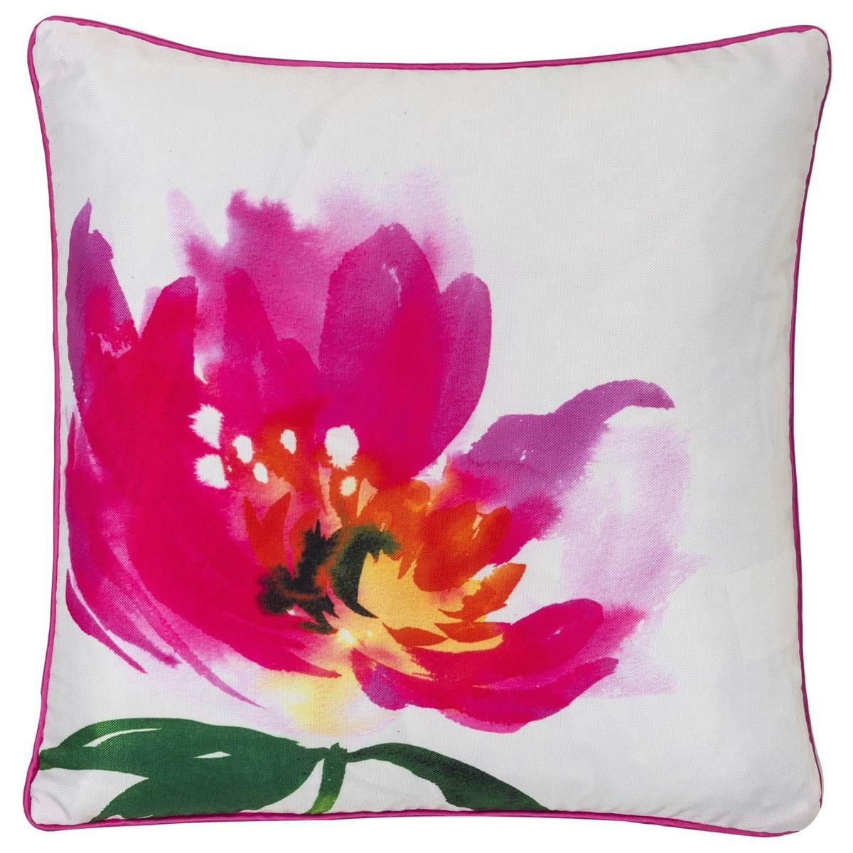 Kissen (gefüllt) KI Summer Breeze 04 offwhite-pink B:45cm L:45cm