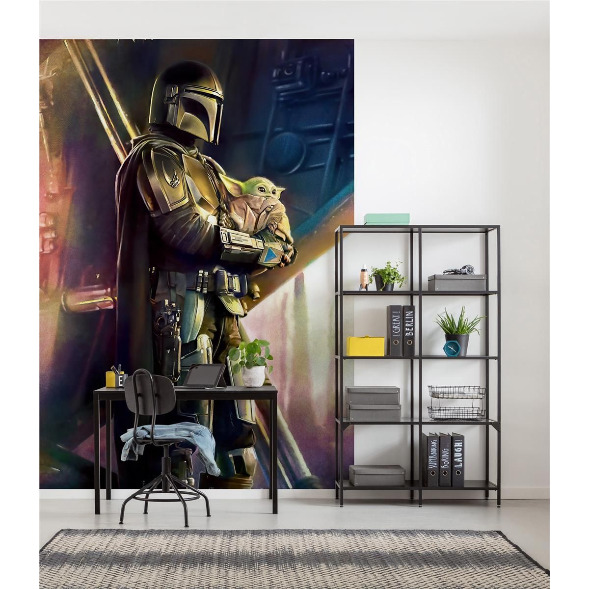 Vlies Fototapete - Mandalorian Savior - Größe 200 x 280 cm