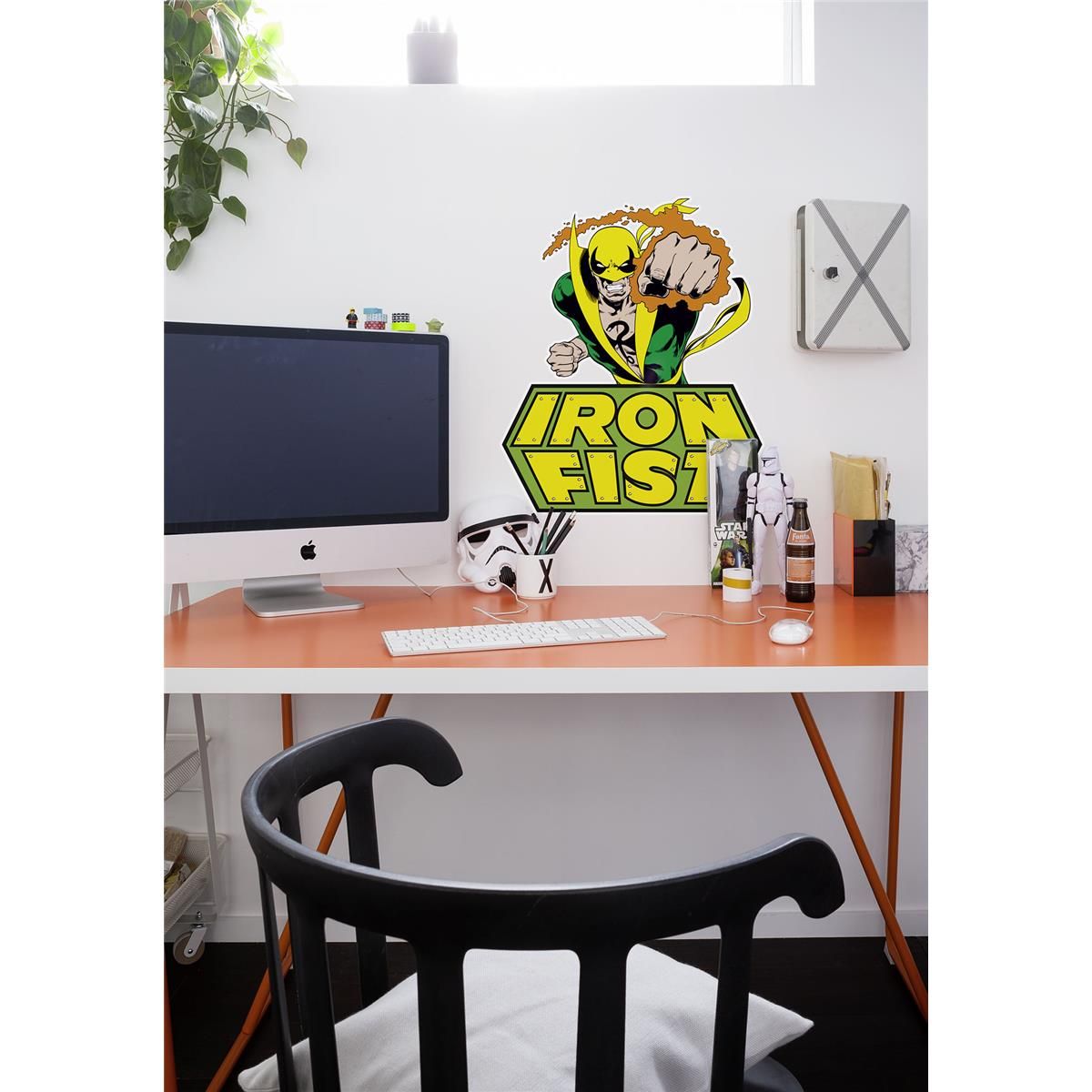 Wandtattoo - Iron Fist Comic  - Größe 50 x 70 cm