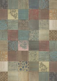 Designboden Fliese 457,2 mm x 914,4 mm DESIGN 555 Dryback 5458 Mixed Ornament - Nutzschichtdicke 0,55 mm