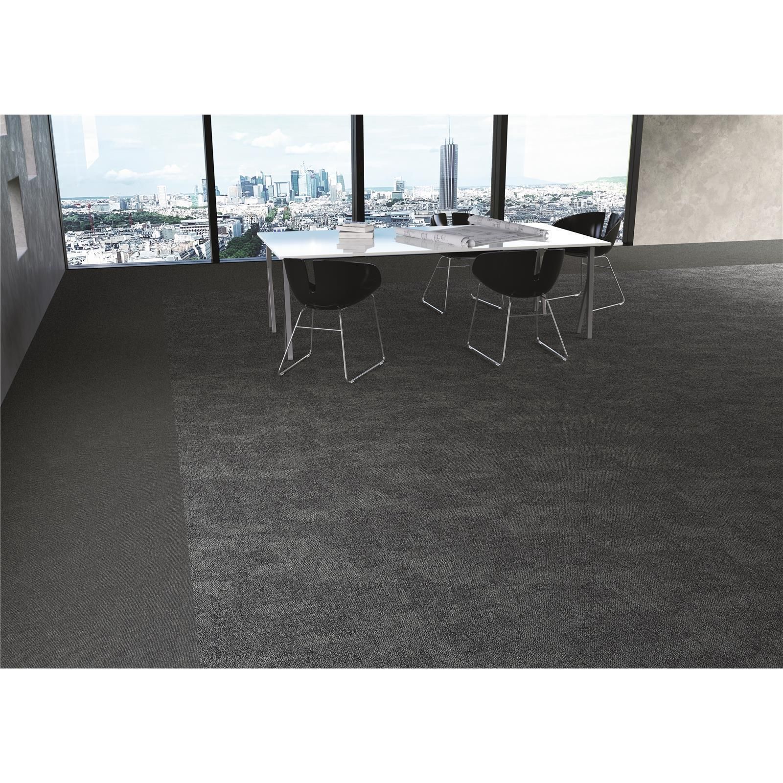 Teppichboden INFLOOR-GIRLOON Challenge Schlinge Gelb 240 gemustert - Rollenbreite 400 cm