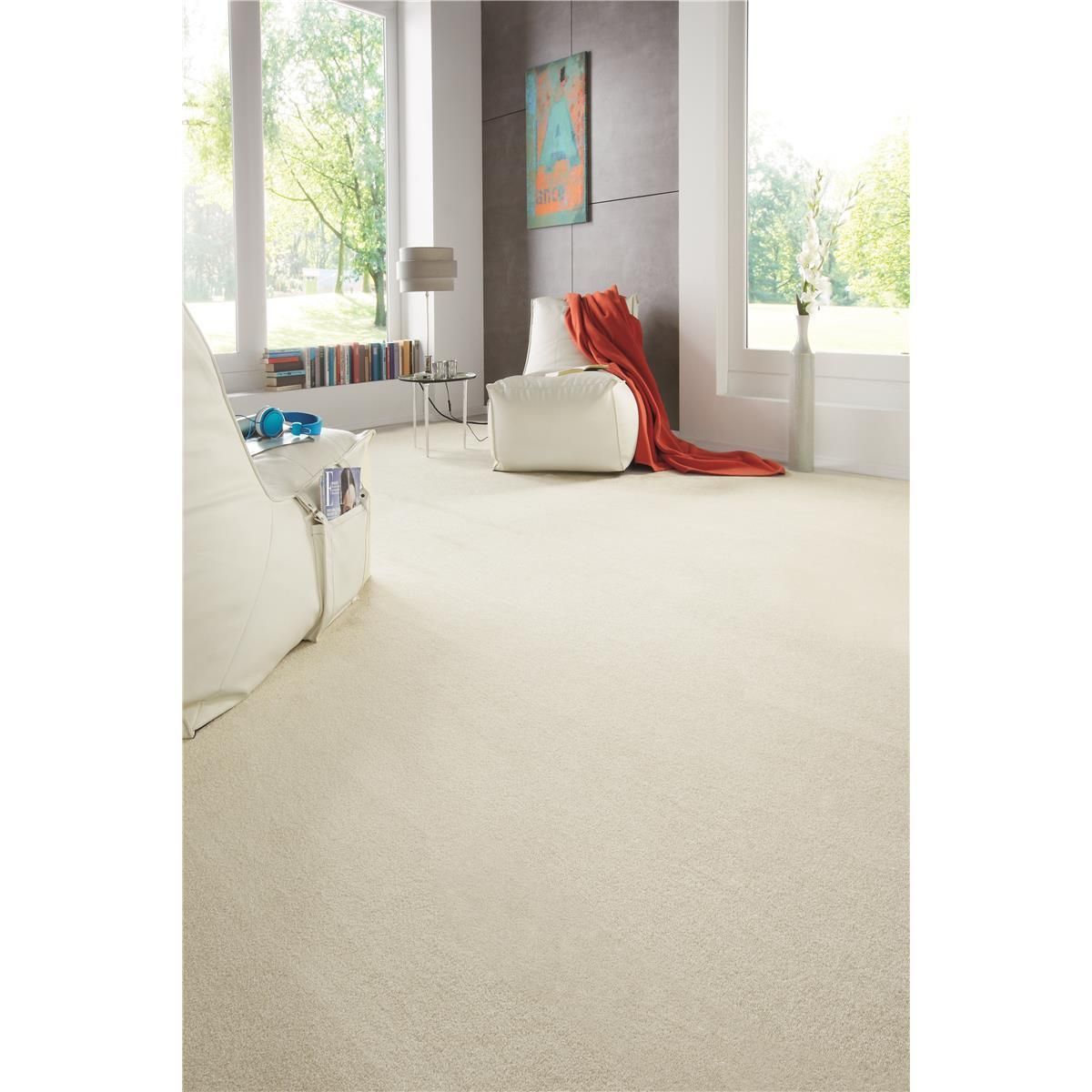 Teppichboden Infloor-Girloon Couture Frisé Braun 231 uni - Rollenbreite 400 cm