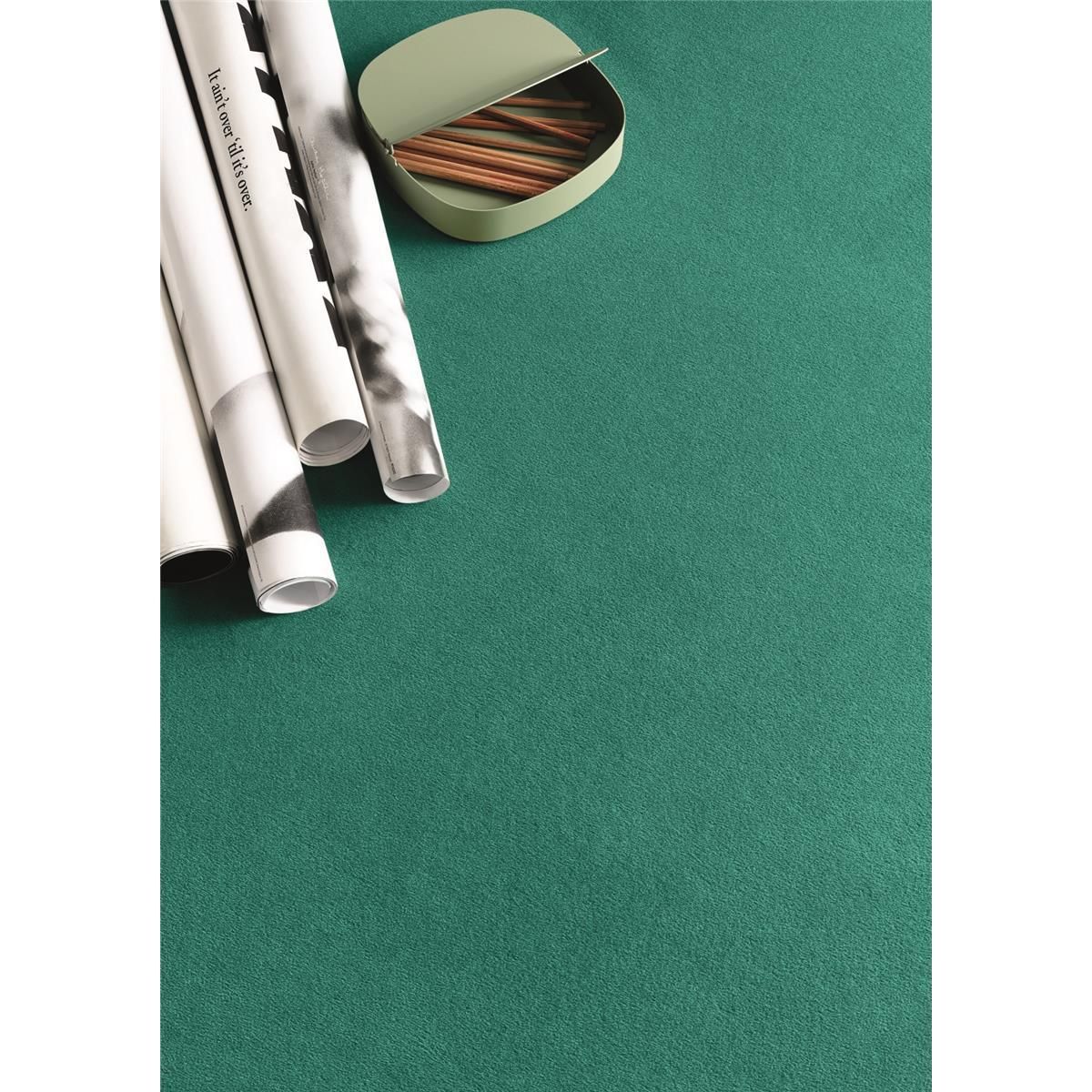 Teppichboden Vorwerk Passion 1000 MODENA Velours Grau 5B48 - Rollenbreite 500 cm