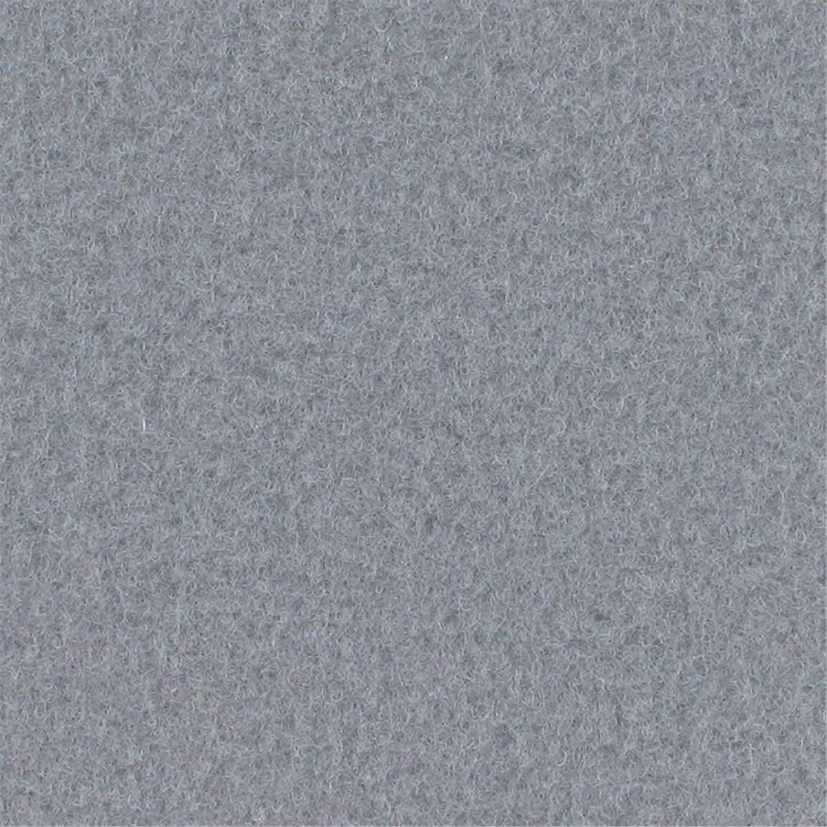 Messeboden Velours EXPOLUXE Light Grey 9505 mit Schutzfolie  - Rollenbreite 200 cm