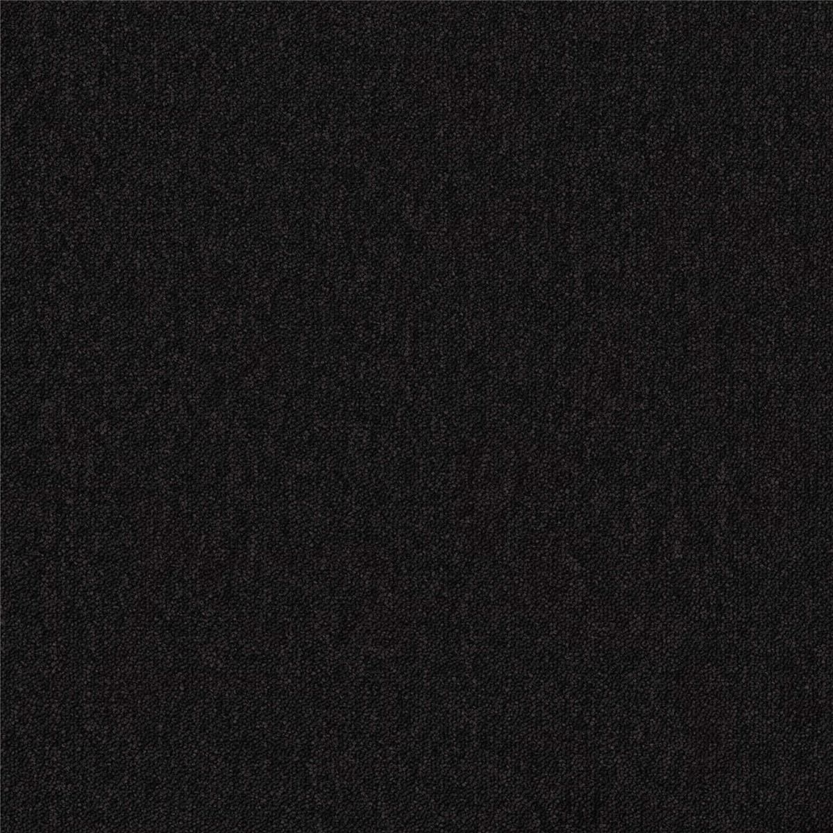 Teppichfliesen Schwarz 9850 Schlinge 50 x 50 cm Essence Pure AD07 Desso