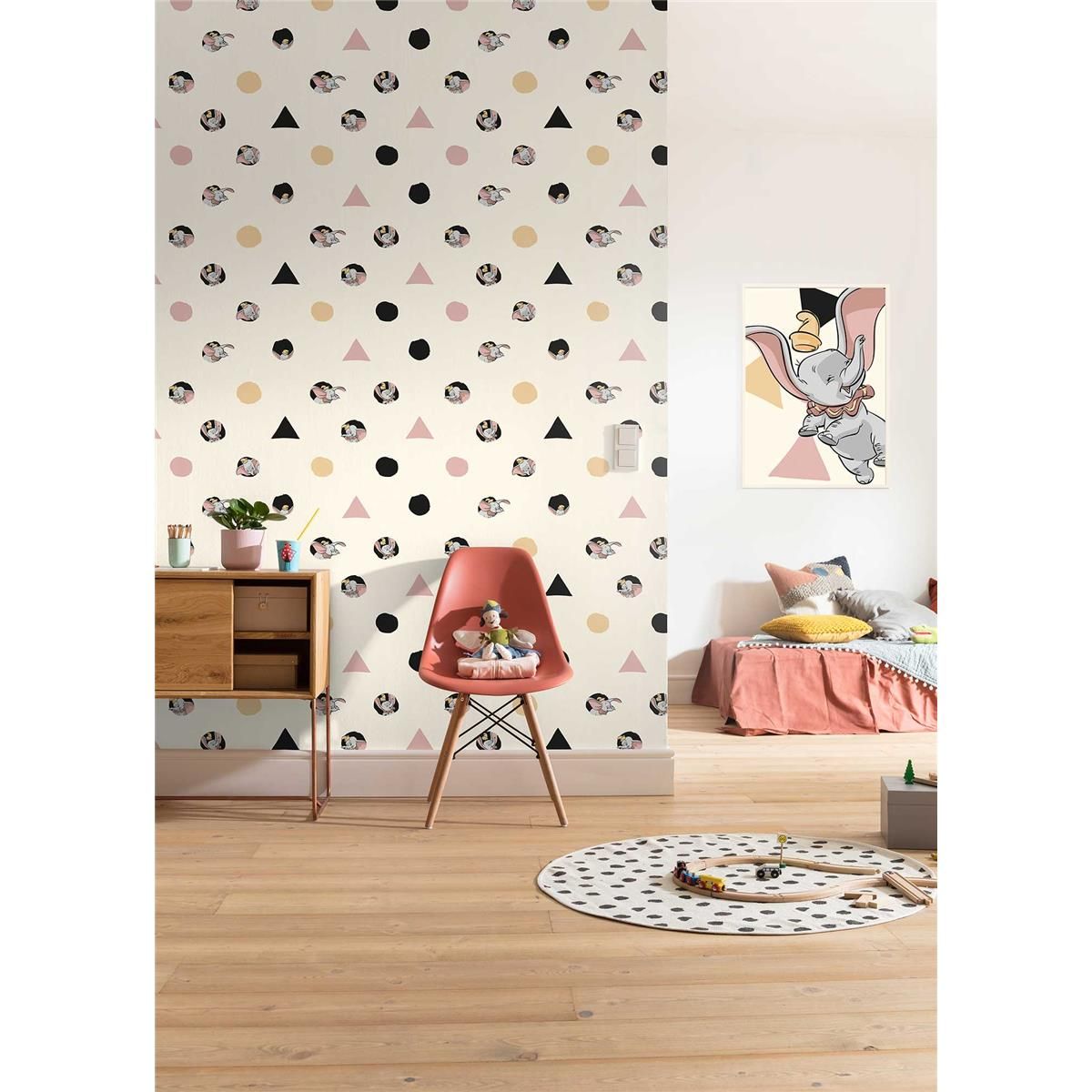 Vlies Fototapete - Dumbo Angles & Dots - Größe 200 x 280 cm