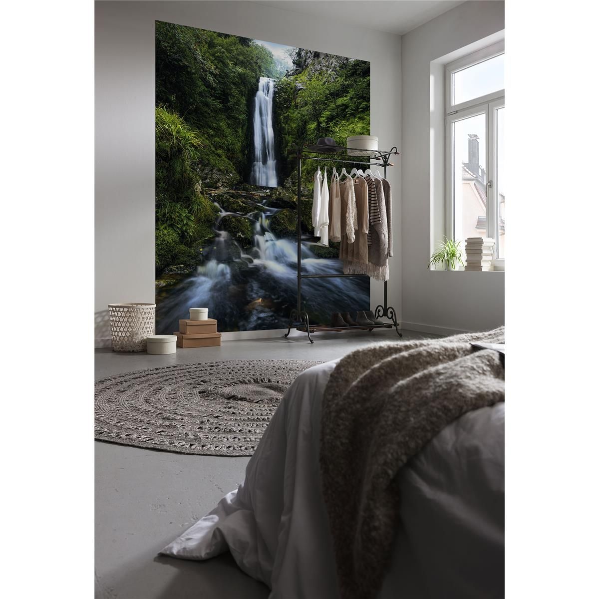 Vlies Fototapete - Glenevin Falls - Größe 200 x 250 cm