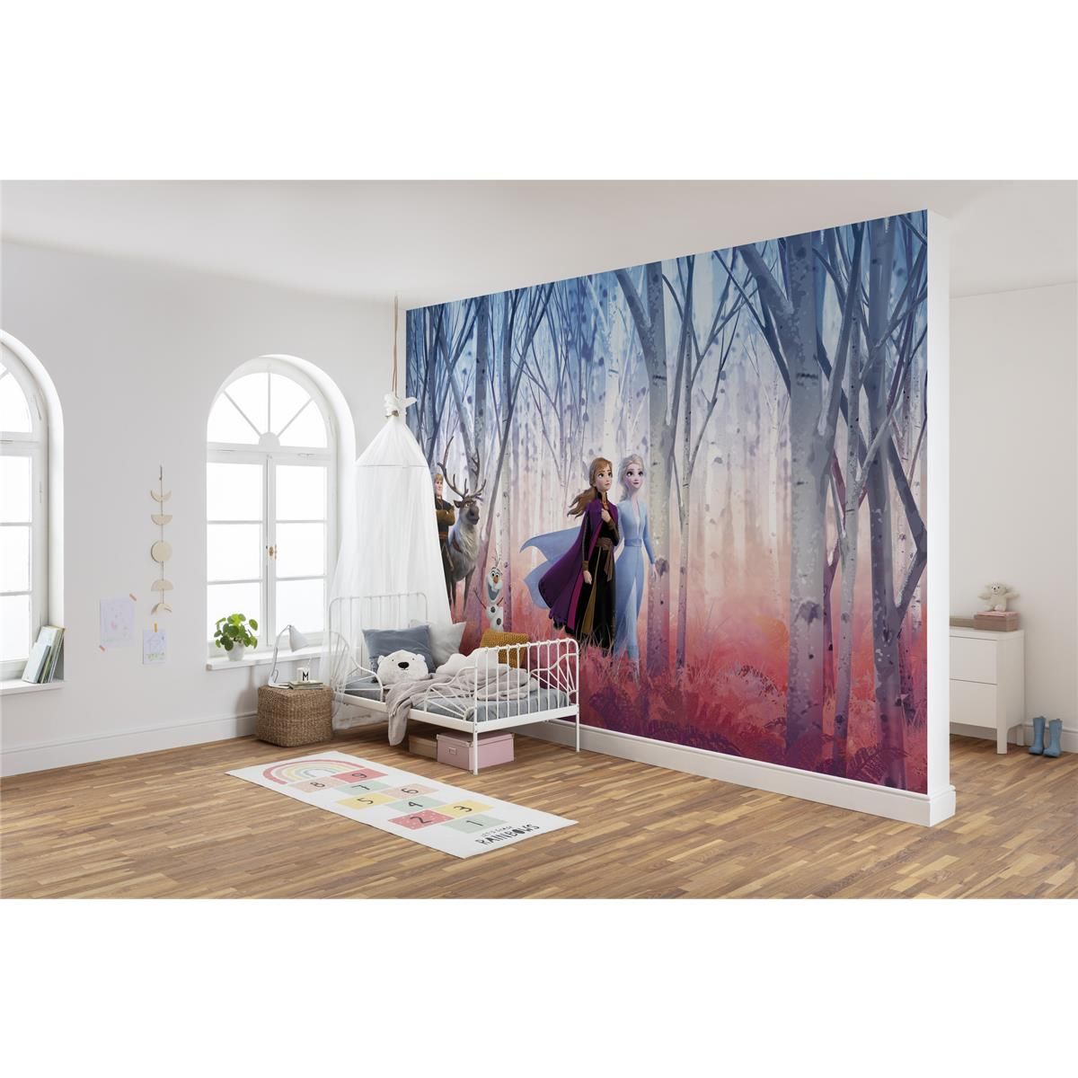 Papier Fototapete - Frozen Friends forever - Größe 368 x 254 cm
