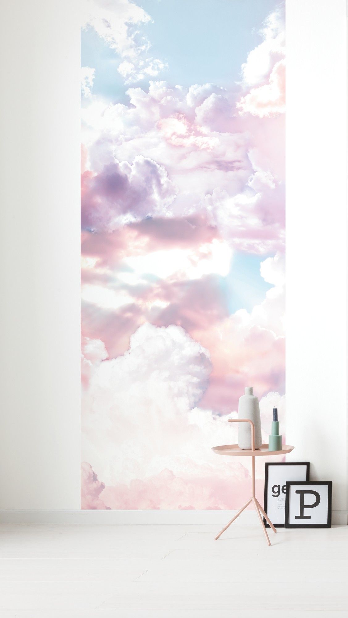 Vlies Fototapete - Clouds Panel - Größe 100 x 250 cm
